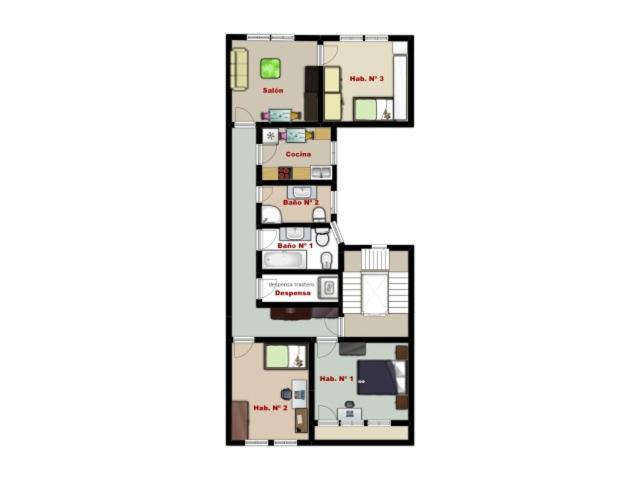 Apartamento Ideal Florida 维多利亚-加斯特伊兹 外观 照片